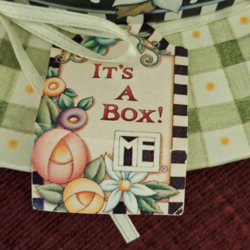 MARY ENGELBREIT HAT BOX Great Gift Box For Mother's Day Gift - Picture 7 of 11